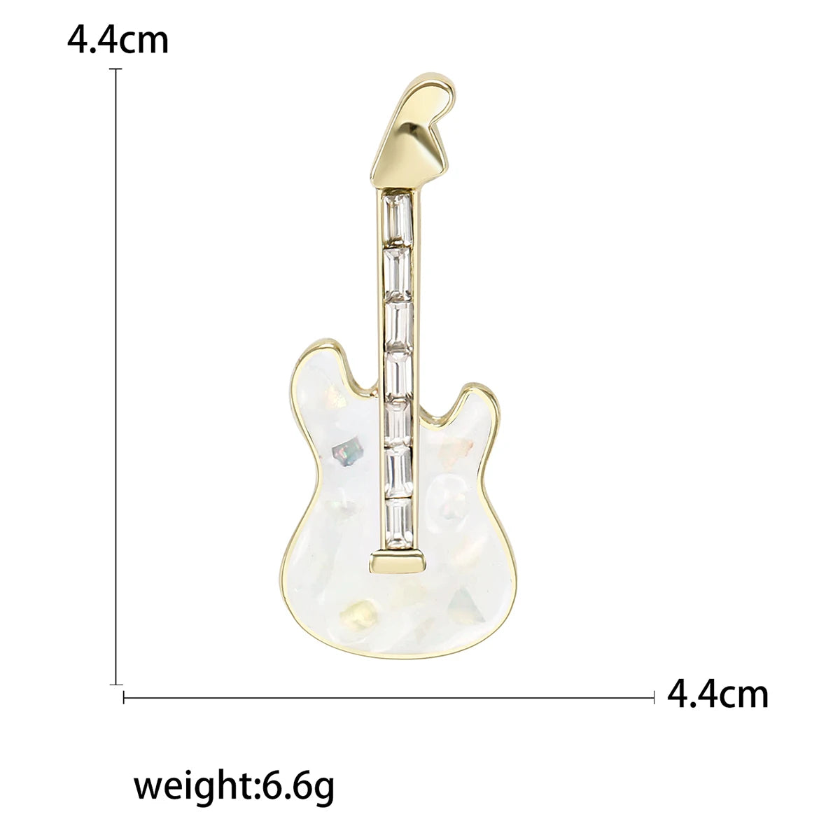 Enamel Violin Brooches for Women Unisex Rhinestone Music Equipment Pins Banquet Party Backpack Gifts Jewelry Accessories