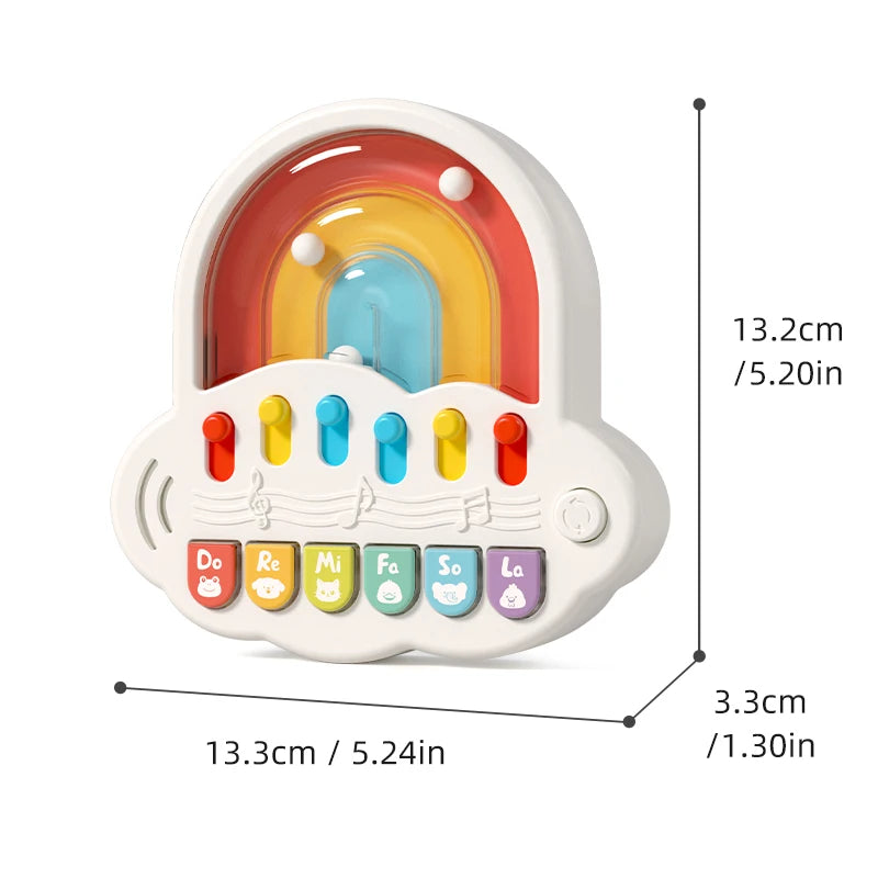 Music instruments Montessori Electronic Multifunctional Music Piano Keyboard Toy Learning Educational Games for Kids Baby Gift