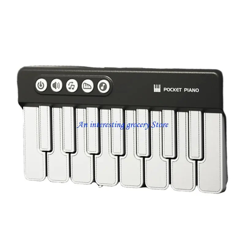Musical Learning Toy Piano for Portable Design Enhances Creativity While Building Basic Music Knowledge with ABS Texture