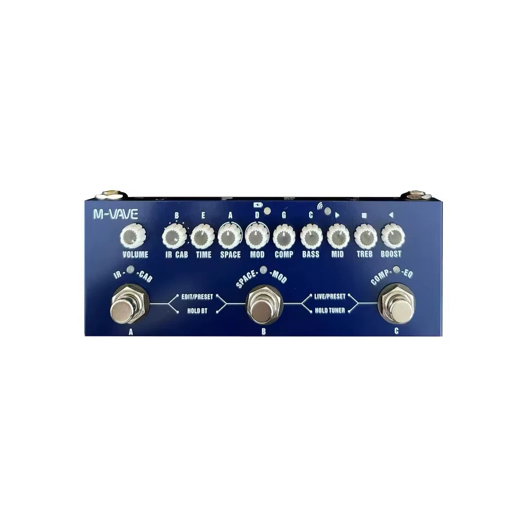 M-VAVE CUBE BABY Series Multi-Effects Processor for Guitar & Bass Pedal