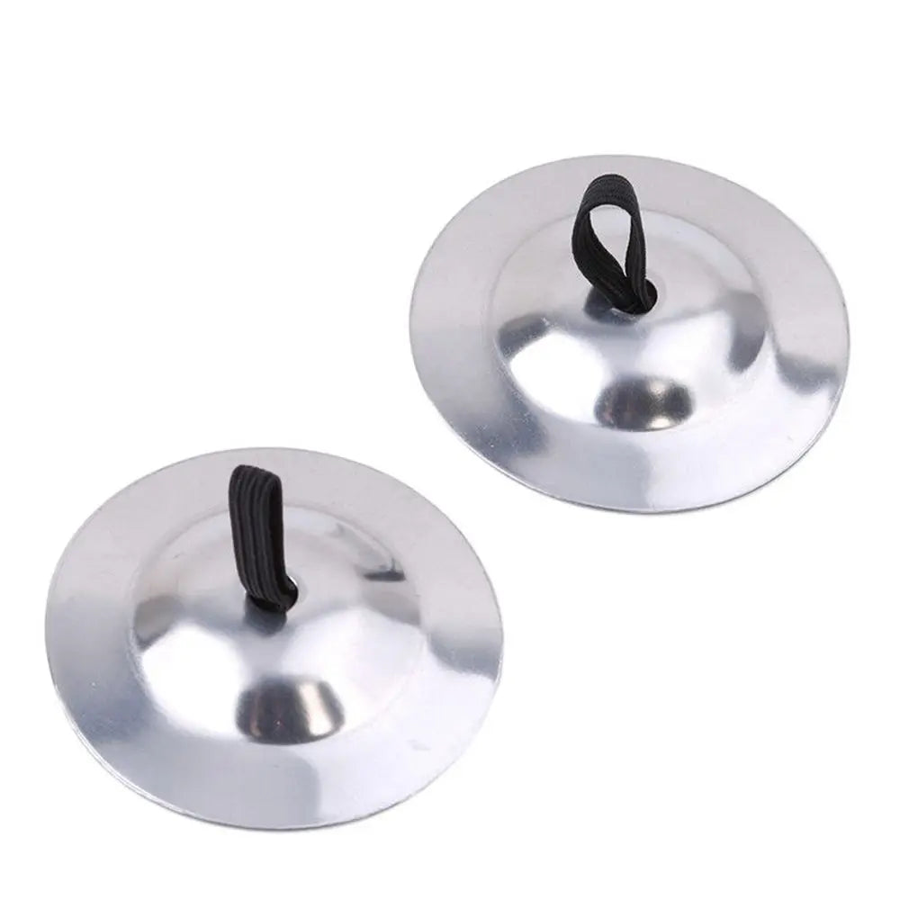 1 Pair Belly Iron Dance Finger Cymbal Brass Musical Instrument Dancing Music Equipment Accessories Percussion Instrument