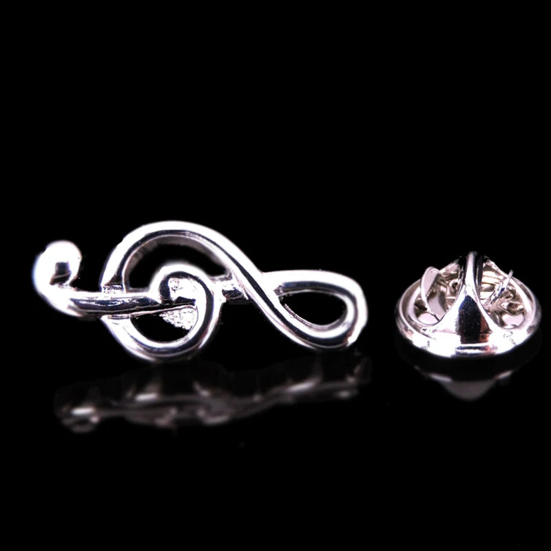 Music equipment violin horn Saxophone Guitar Brooch fashion men and women Lapel Pin clothing backpack accessories Badge