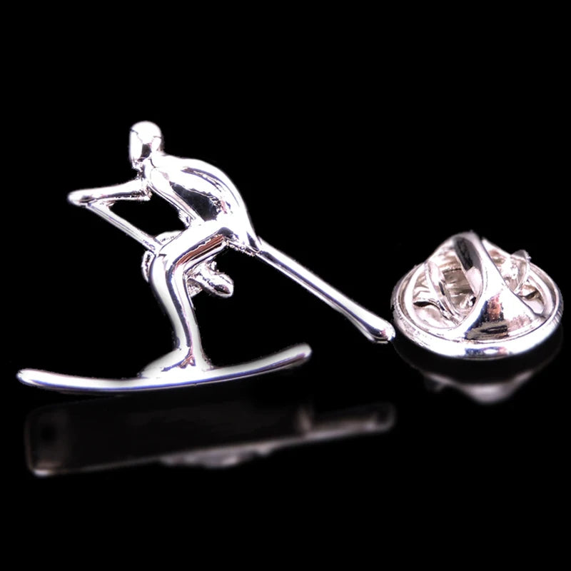 Music equipment violin horn Saxophone Guitar Brooch fashion men and women Lapel Pin clothing backpack accessories Badge