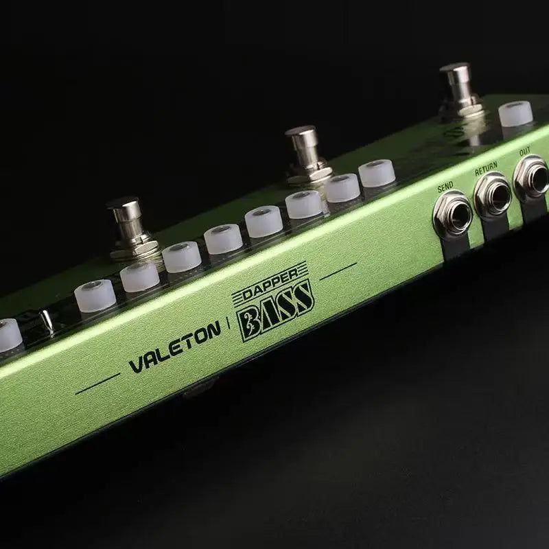Valeton Dapper Electric Guitar Effects Single-Board Pre-Amplifier Distortion Overload Compression Reverb DI Box for Bass Players