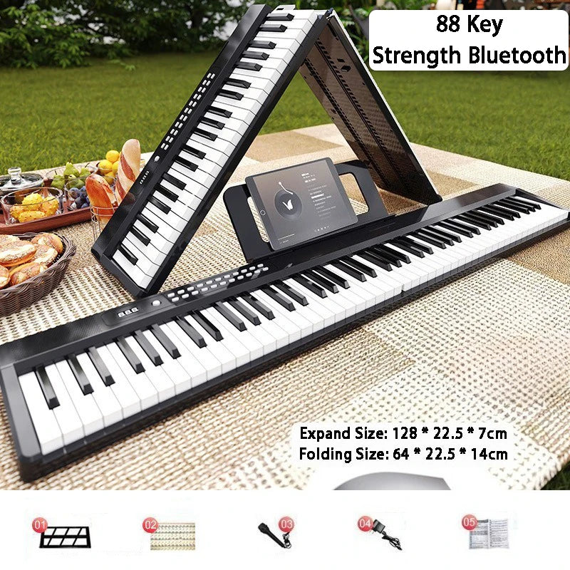 Adult Electronic Piano 88-key Digital Piano Musical Keyboard Synthesizer Professional Pianos Bluetooth Musical Electric Organ