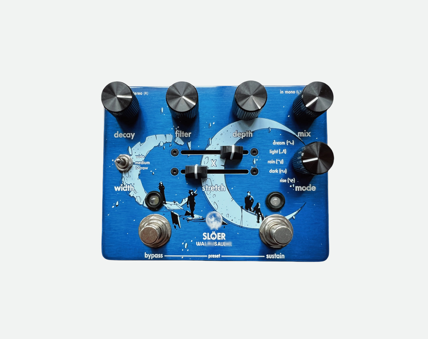 Guitar effector  FUZZ  BLUESPRINT 1981 stompbox guitar pedal overdrive effector overdrive pedal guitar effects pedal