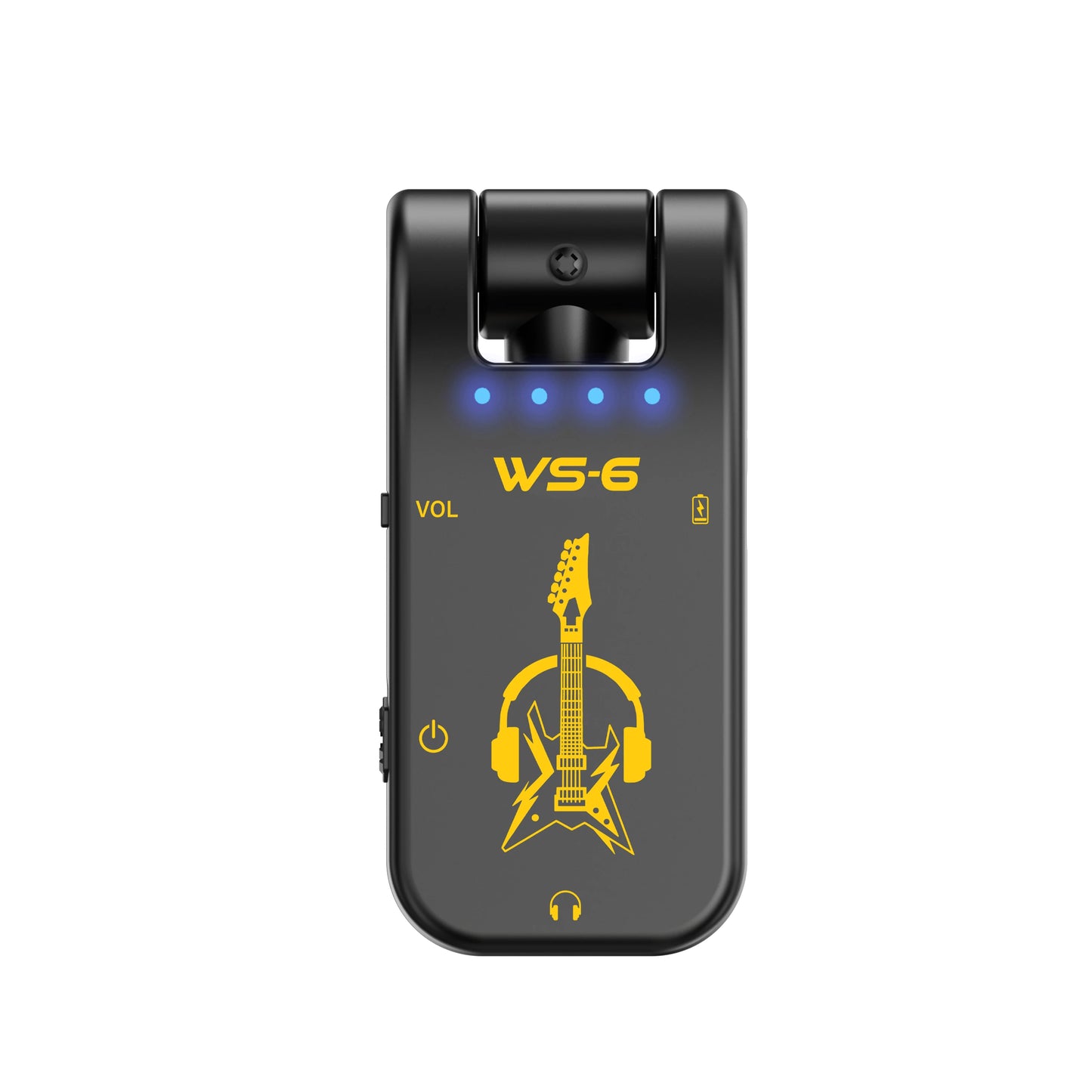 Guitar Mini Amplifier, Portable, Rotatable Audio Head, Rechargeable Battery for Guitar Practice