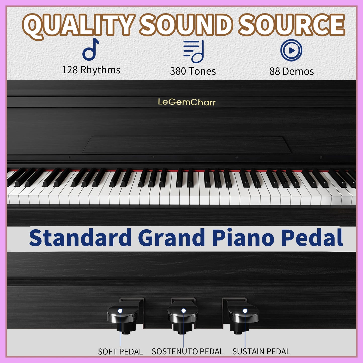 Music Instrument Piano 88 Keys Piano Keyboard Digital Piano Electronic
