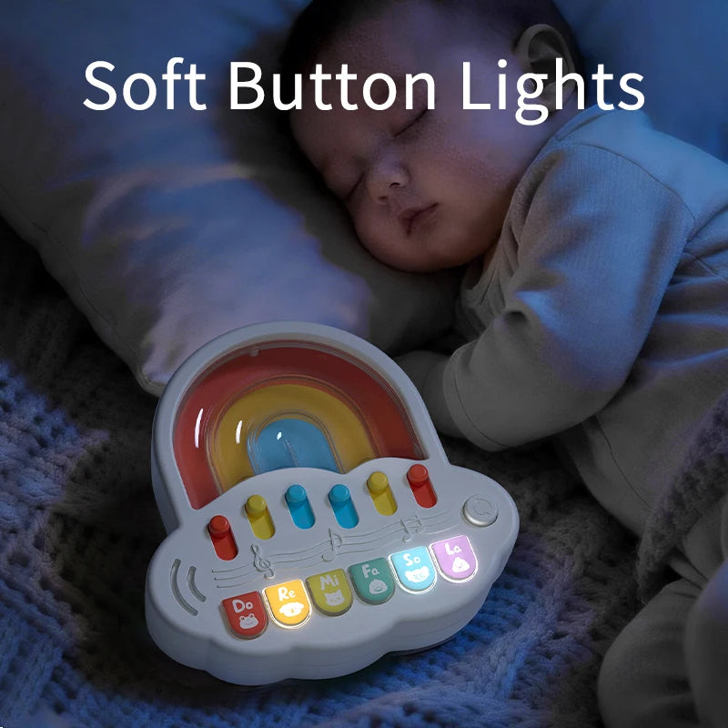 Music instruments Montessori Electronic Multifunctional Music Piano Keyboard Toy Learning Educational Games for Kids Baby Gift