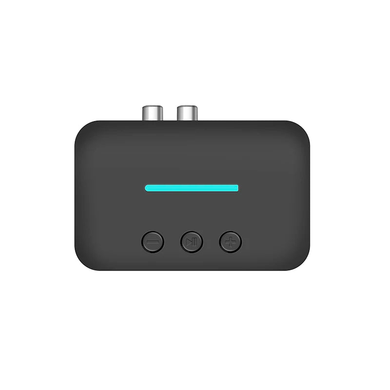 USB Bluetooth 5.3 Audio Receiver Adapter Wireless Stereo Music 3.5mm AUX R/L RCA Support U-Disk Playback For Desktop Speaker Amp
