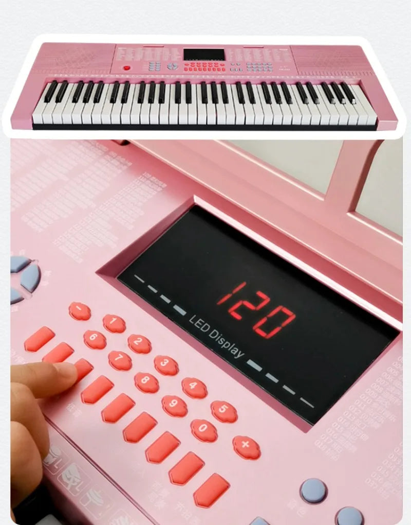 61 Key Electronic Piano Keyboard Introduction Learn Professional Electronic Piano Electric Musical Instrument Electronic Organ