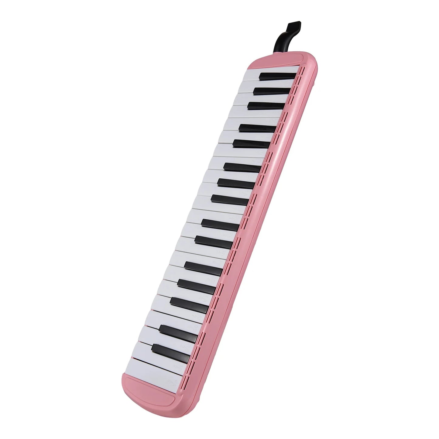 37 Keys Melodica Instrument Melodica Air Piano Keyboard with 2 Soft Blow Pipe 2 Blowing Nozzles Melodica Wind Instruments