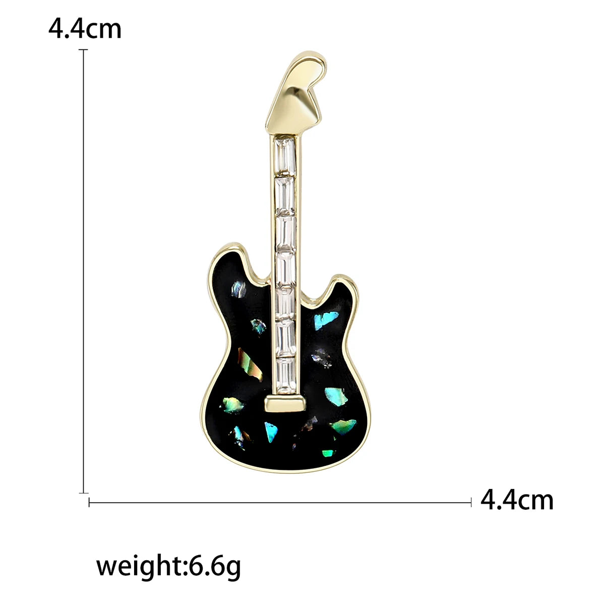 Enamel Violin Brooches for Women Unisex Rhinestone Music Equipment Pins Banquet Party Backpack Gifts Jewelry Accessories