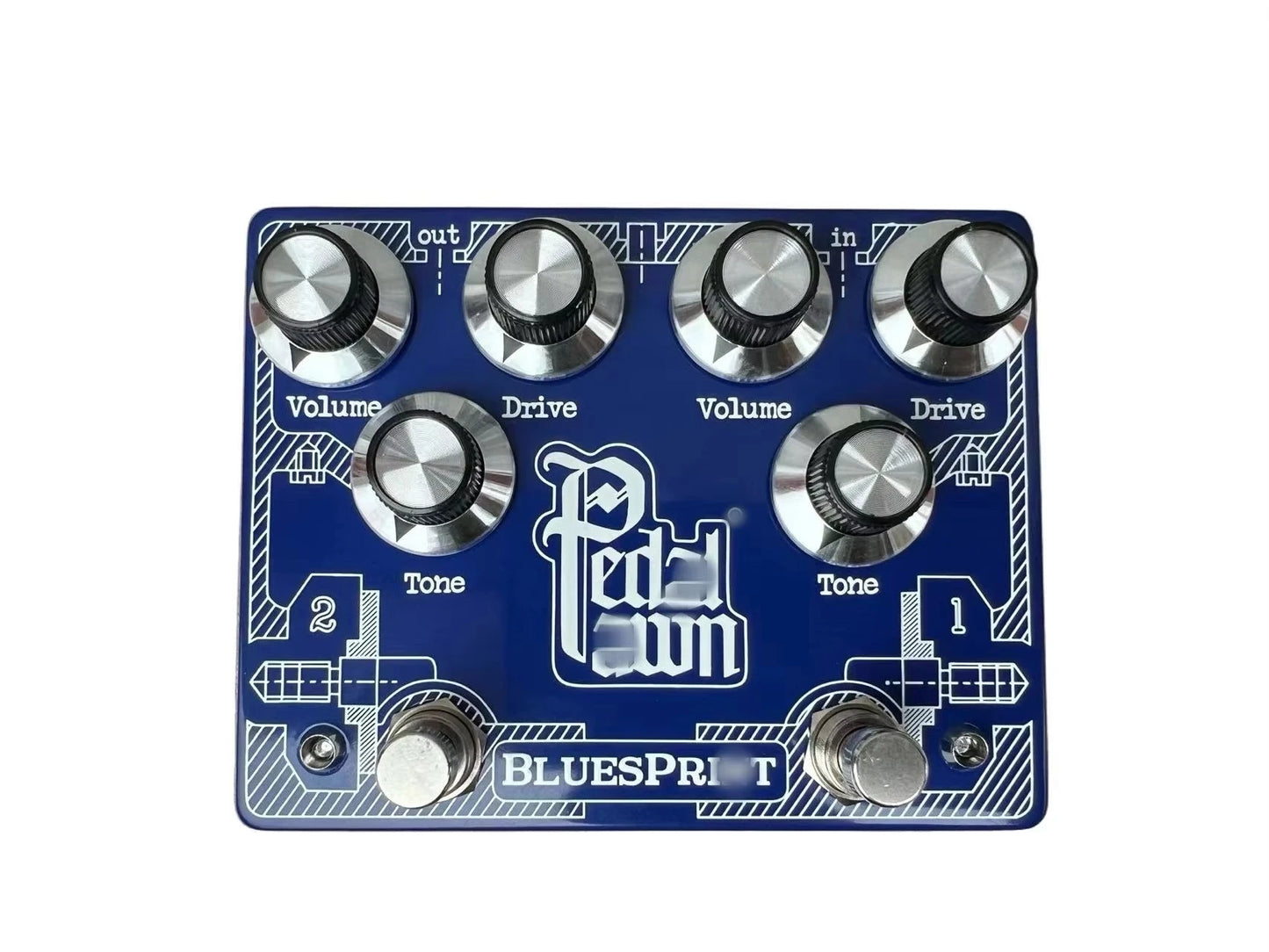 Guitar effector  FUZZ  BLUESPRINT 1981 stompbox guitar pedal overdrive effector overdrive pedal guitar effects pedal