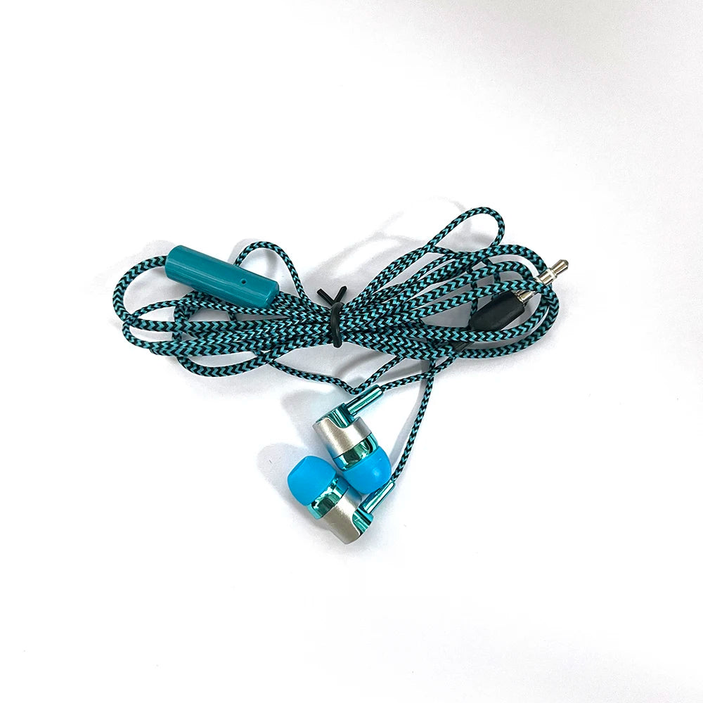 Wired In-ear Earphone In Ear Noise Cancellation Ergonomic Design Stereo Sports Music Headphones For Mobile Phone Everyday Use