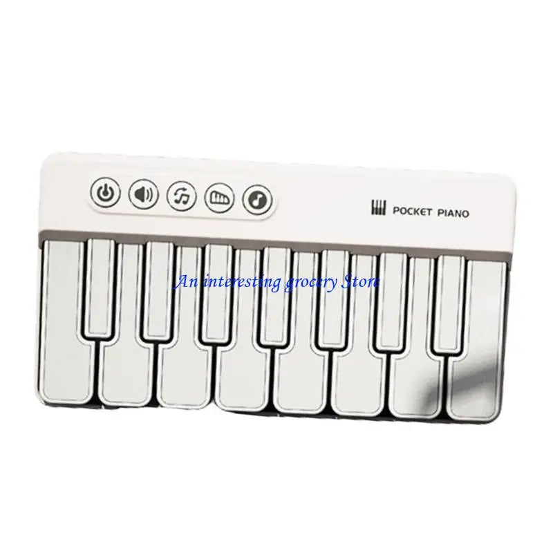 Musical Learning Toy Piano for Portable Design Enhances Creativity While Building Basic Music Knowledge with ABS Texture