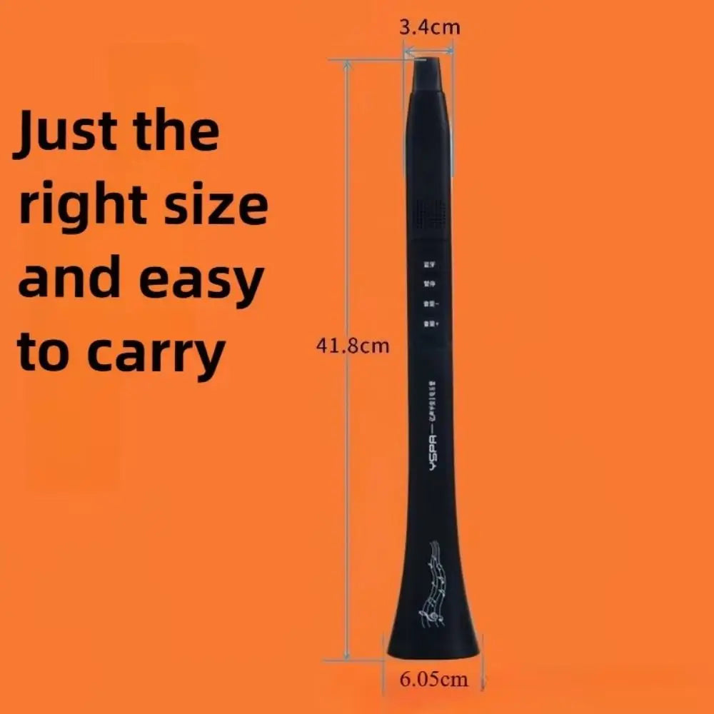Portable Electric Music Tube Bluetooth Connection Multiple Tone Electronic Wind Instrument USB Rechargeable Musical Instrument