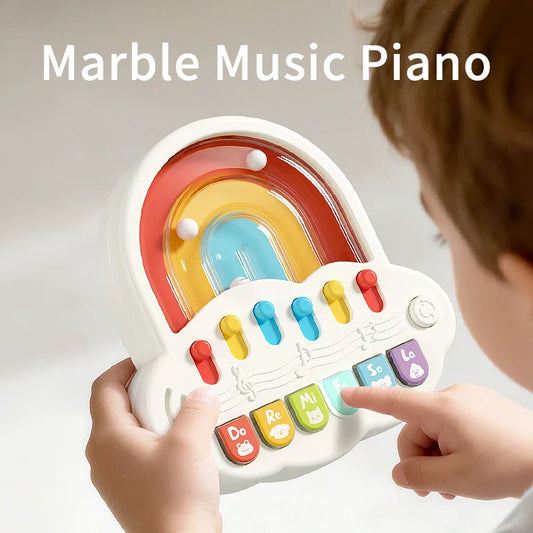 Music instruments Montessori Electronic Multifunctional Music Piano Keyboard Toy Learning Educational Games for Kids Baby Gift