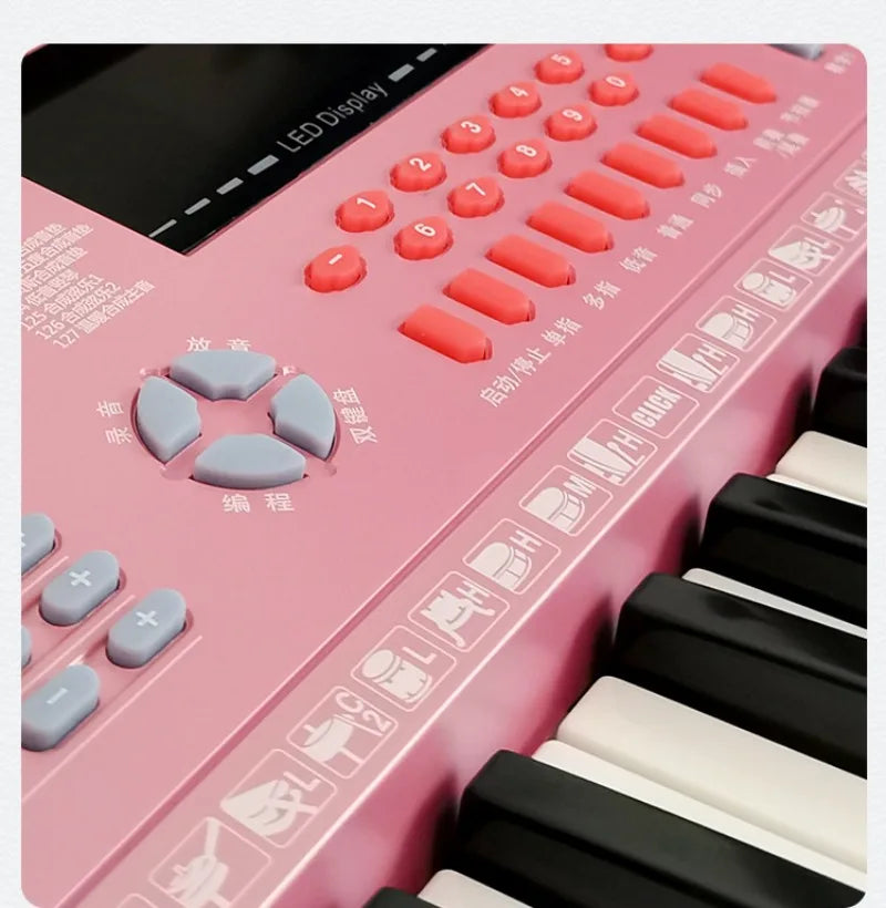 61 Key Electronic Piano Keyboard Introduction Learn Professional Electronic Piano Electric Musical Instrument Electronic Organ