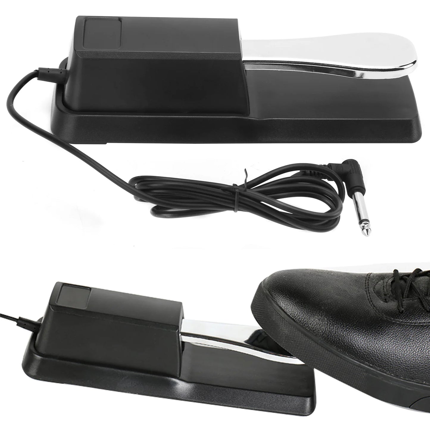 Digital Piano Pedal Sustain Pedal  Instrument Accessories for Electric Piano MIDI Keyboard Synthesizer