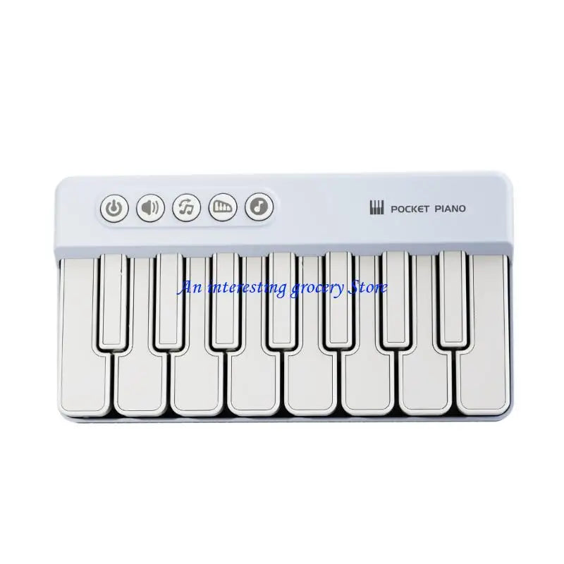 Musical Learning Toy Piano for Portable Design Enhances Creativity While Building Basic Music Knowledge with ABS Texture