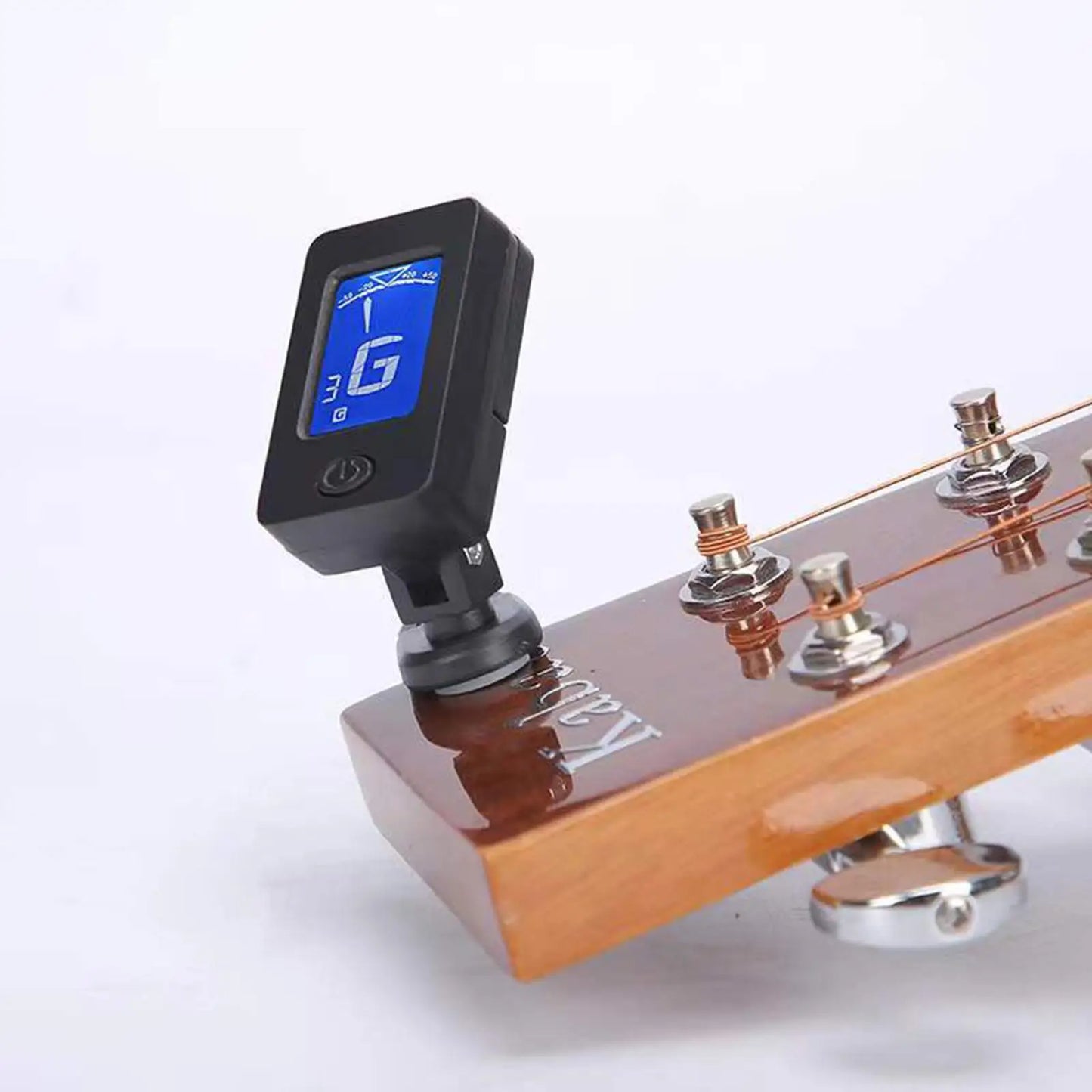 Professional Clip-On 360 Degree Acoustic Guitar Tuner LCD Screen Electric Digital Tuner For Acoustic Guitar Ukulele Accessories
