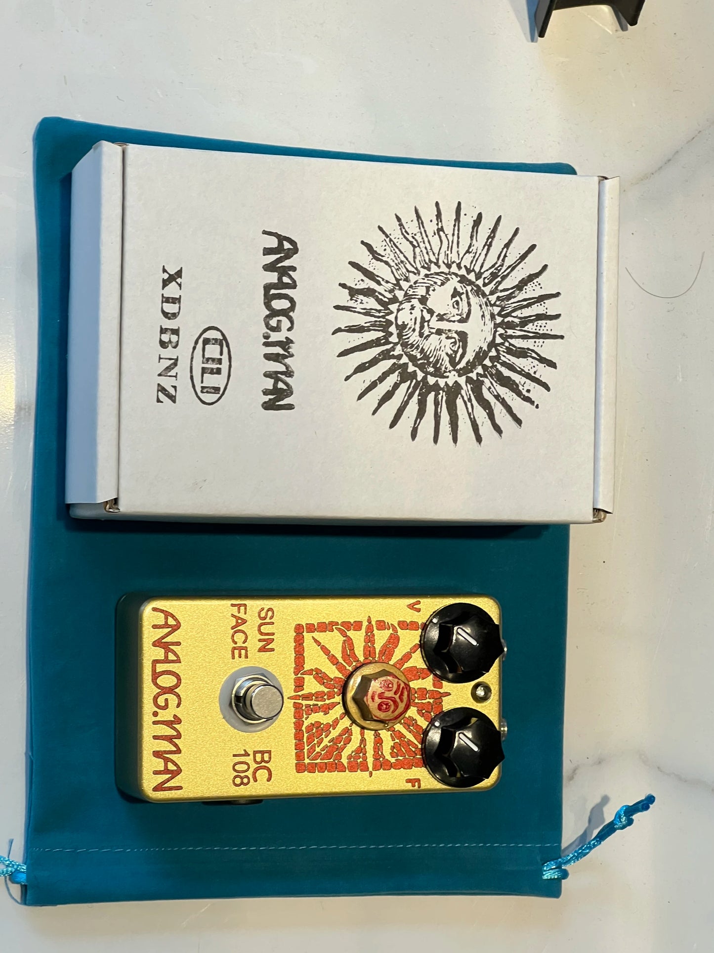 Guitar effector  FUZZ  BLUESPRINT 1981 stompbox guitar pedal overdrive effector overdrive pedal guitar effects pedal