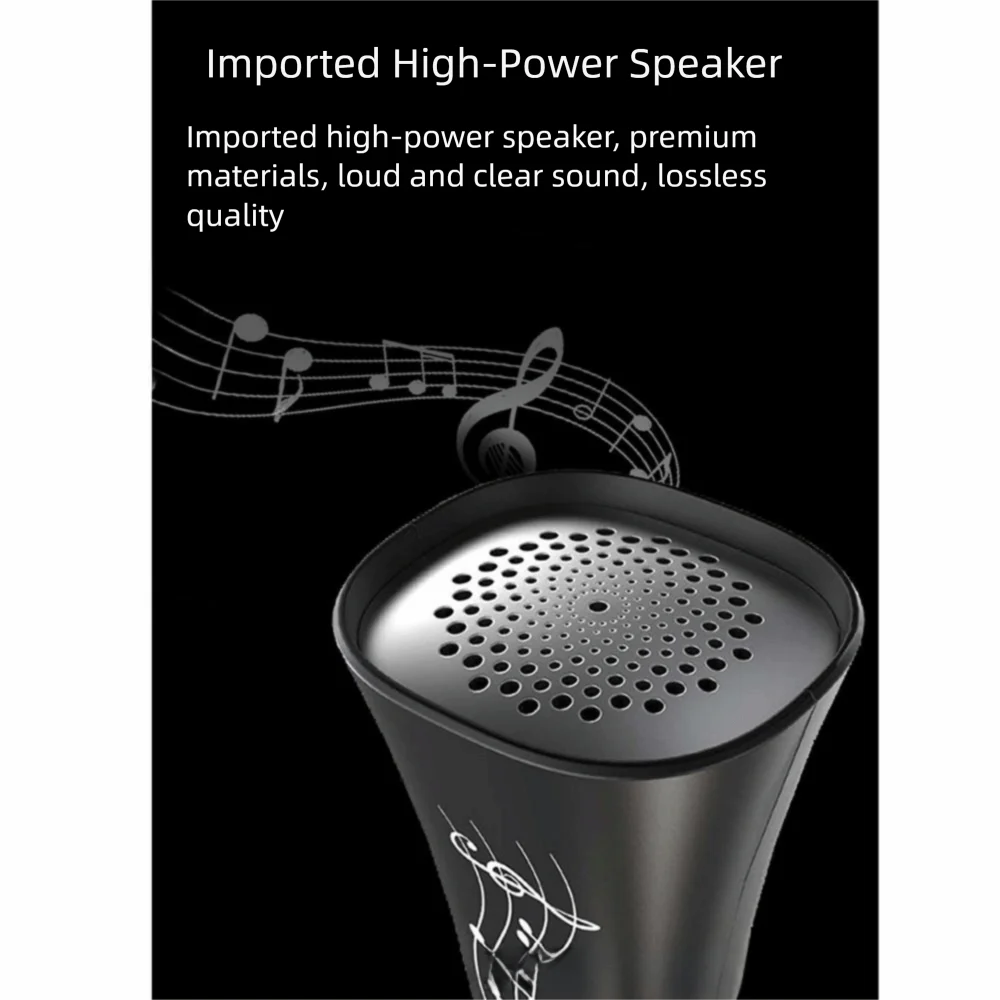 Portable Electric Music Tube Multiple Tone Bluetooth Connection Electronic Wind Instrument High-power Speaker Easy To Operate