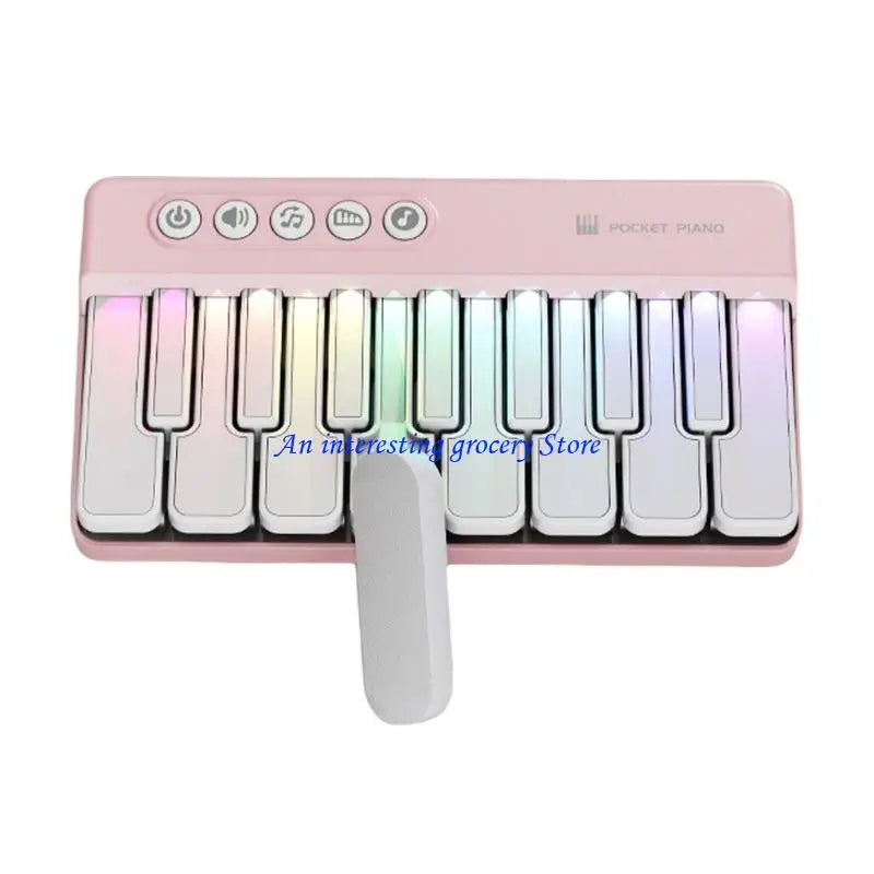 Musical Learning Toy Piano for Portable Design Enhances Creativity While Building Basic Music Knowledge with ABS Texture