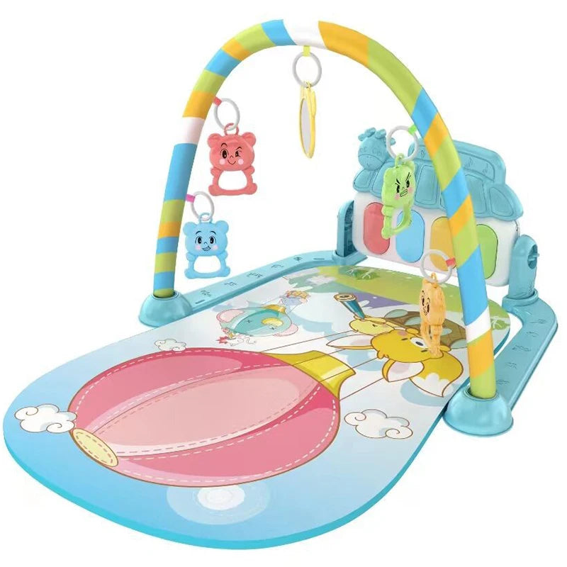 Newborns 0-1 years old baby piano pads stepping on piano games carpet toys baby music pedals piano fitness piano