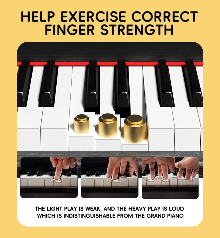 Music Instrument Piano 88 Keys Piano Keyboard Digital Piano Electronic