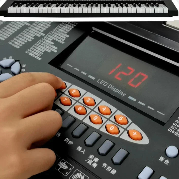 61 Key Electronic Piano Keyboard Introduction Learn Professional Electronic Piano Electric Musical Instrument Electronic Organ