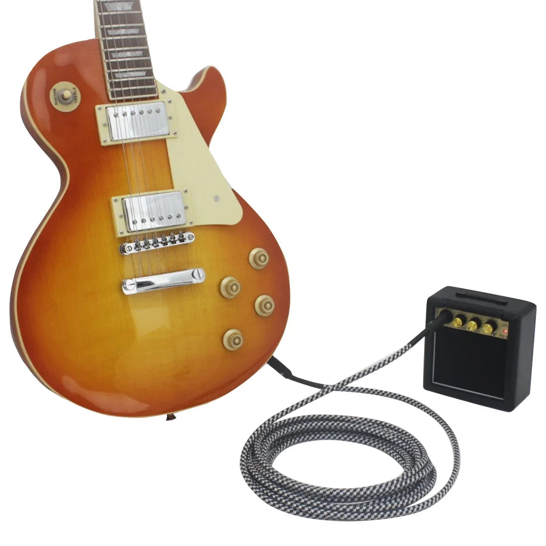 Electric Guitar Amplifier Metallic Material Lossless Sound Quality Portable Speaker Durable High-end Electric Guitar Accessories