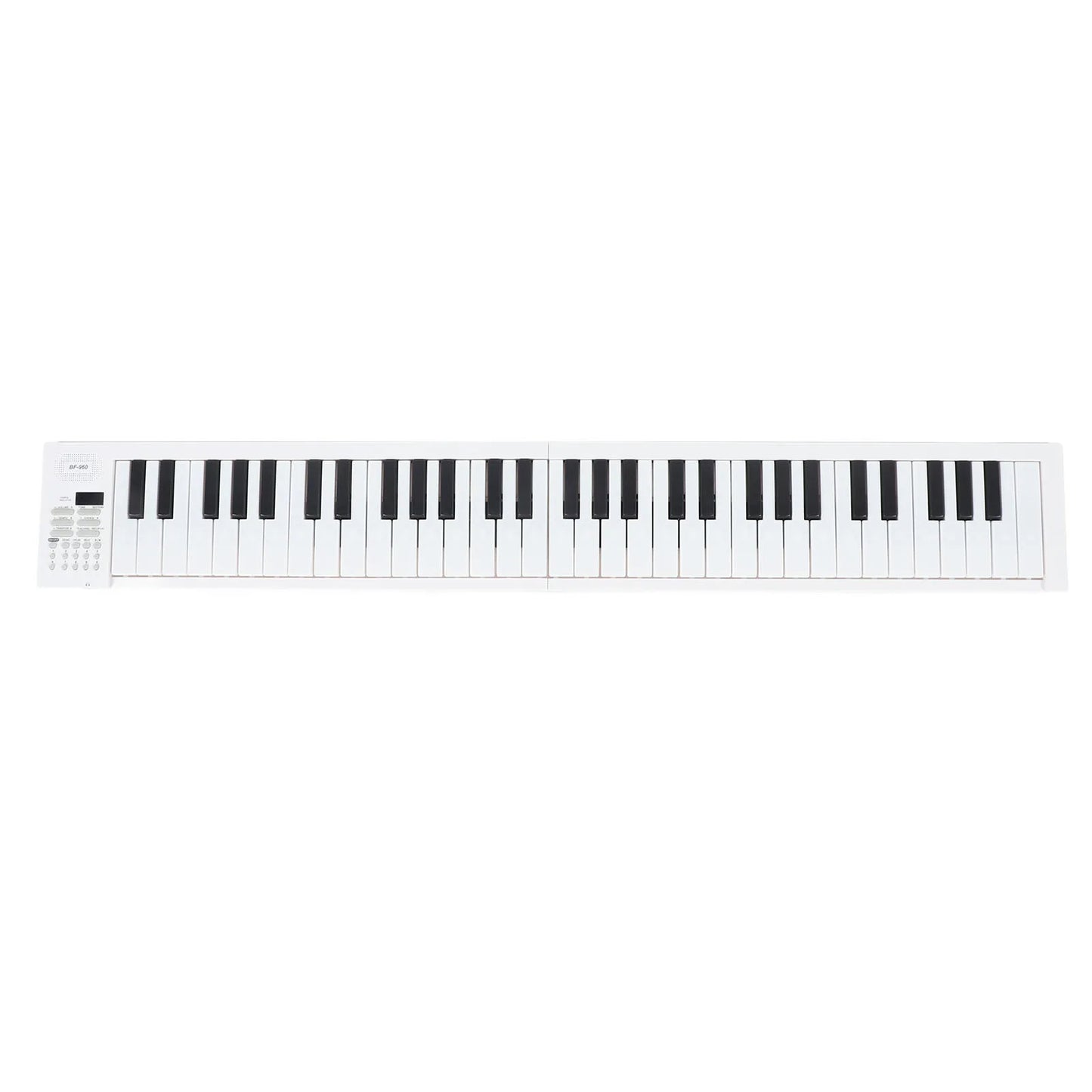 61 Key Foldable Piano Keyboard 61 Key Foldable Piano Portable Keyboard Folding Electronic Instrument  with Recording Playback