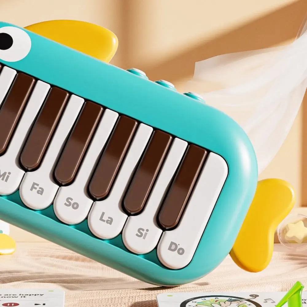 Baby Music instruments Montessori Electronic Multifunctional Music Pocket Piano Keyboard Toy Learning Educational Games for Kids
