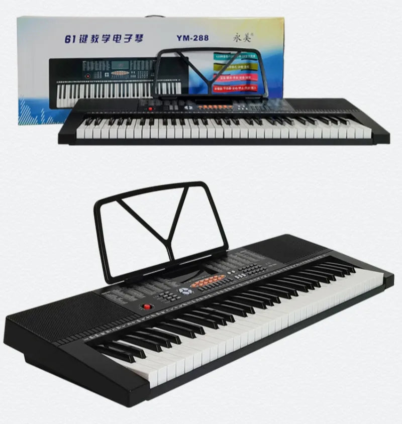 61 Key Electronic Piano Keyboard Introduction Learn Professional Electronic Piano Electric Musical Instrument Electronic Organ