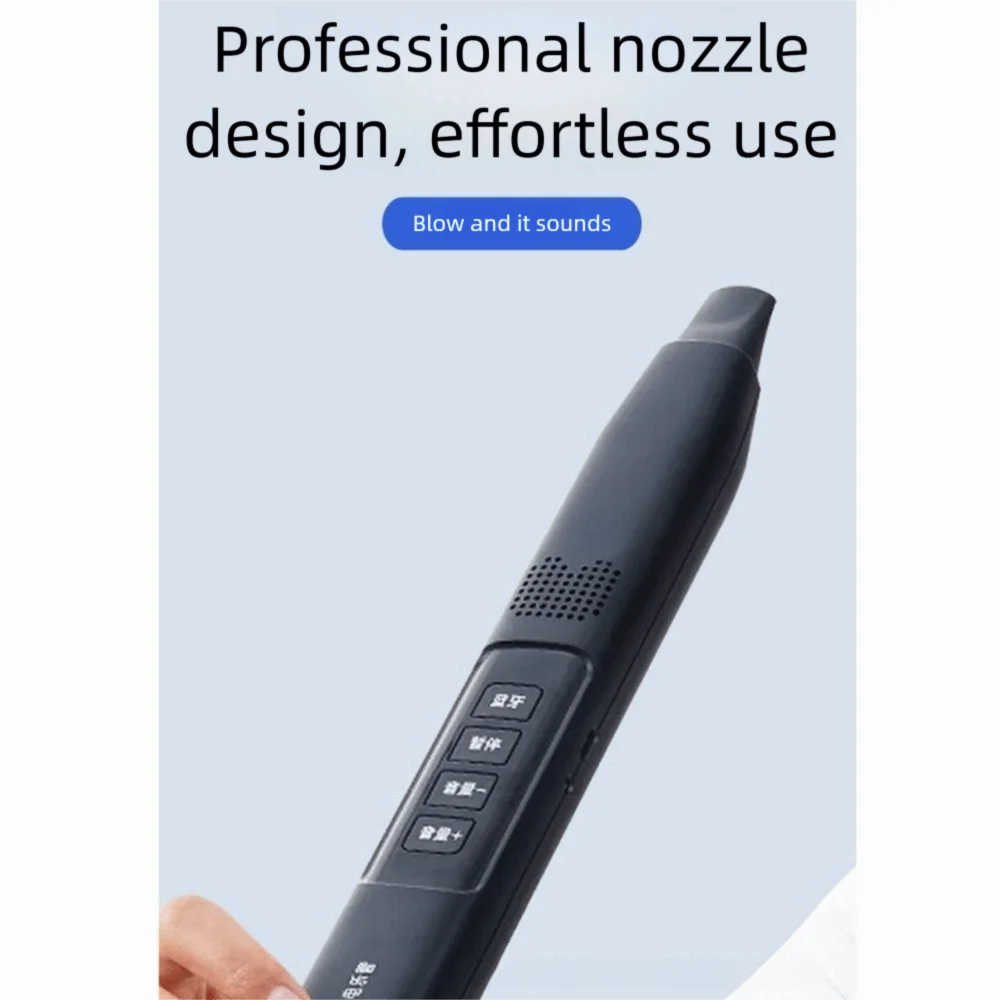 Portable Electric Music Tube Bluetooth Connection Multiple Tone Electronic Wind Instrument USB Rechargeable Musical Instrument