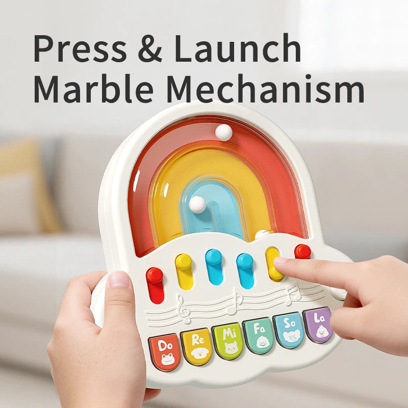 Music instruments Montessori Electronic Multifunctional Music Piano Keyboard Toy Learning Educational Games for Kids Baby Gift