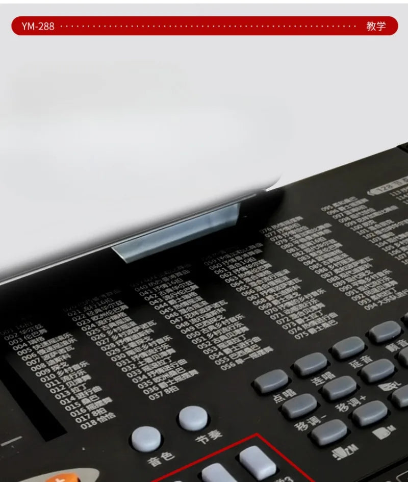 61 Key Electronic Piano Keyboard Introduction Learn Professional Electronic Piano Electric Musical Instrument Electronic Organ
