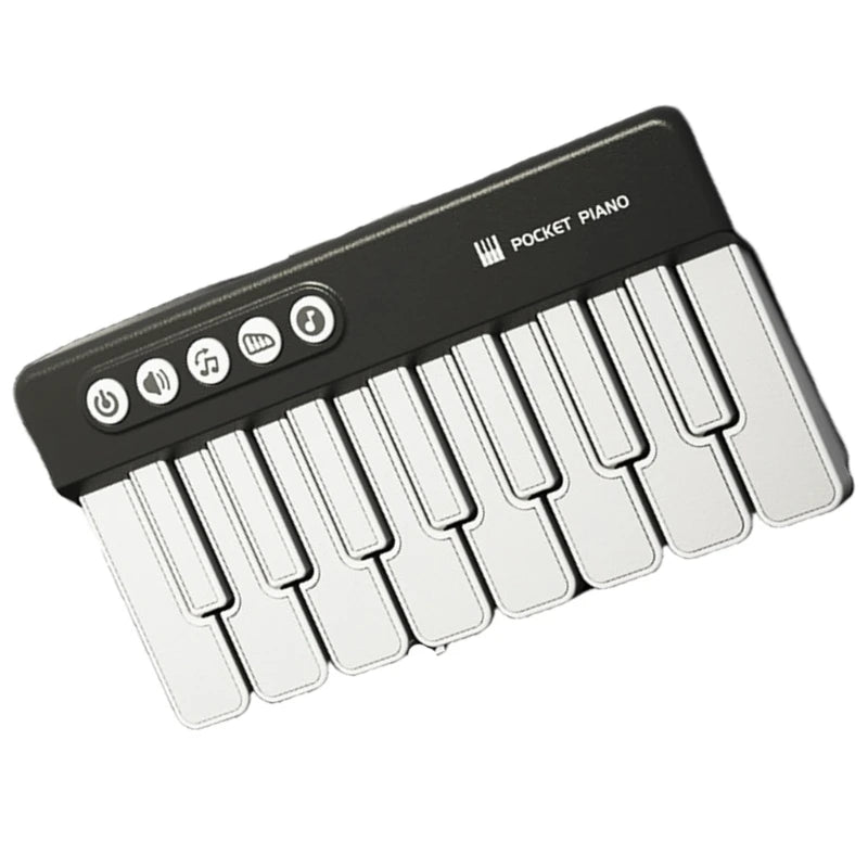 Musical Learning Toy Piano for Portable Design Enhances Creativity While Building Basic Music Knowledge with ABS Texture