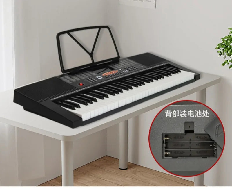61 Key Electronic Piano Keyboard Introduction Learn Professional Electronic Piano Electric Musical Instrument Electronic Organ