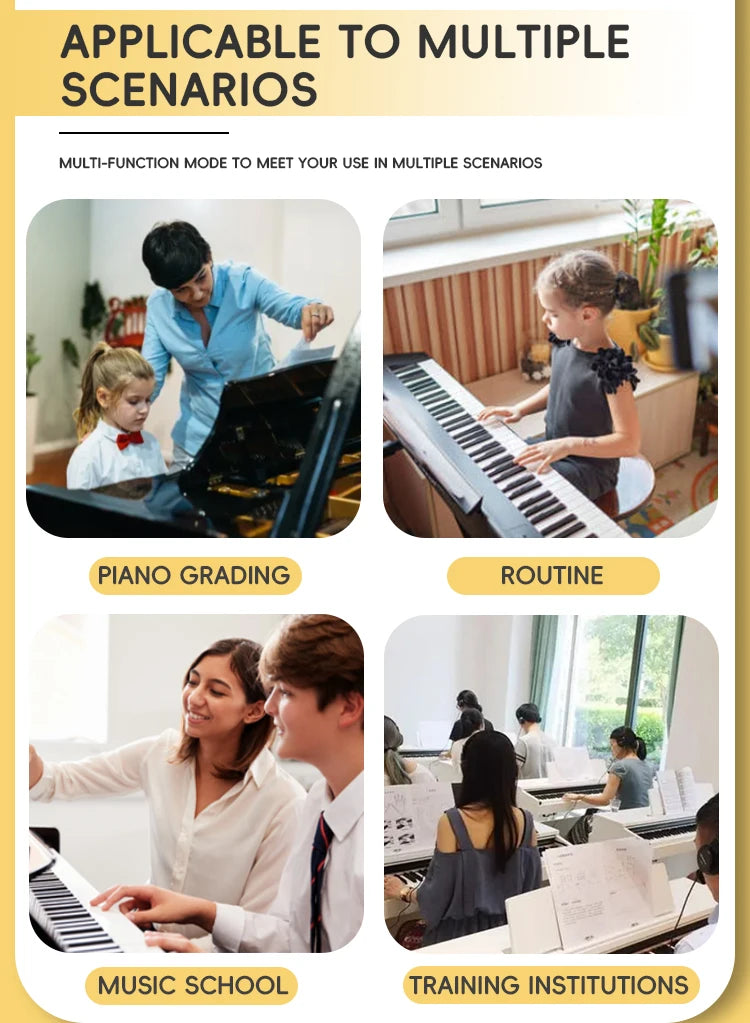 Music Instrument Piano 88 Keys Piano Keyboard Digital Piano Electronic