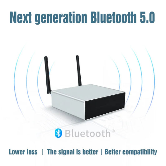 Wireless Multi-Room Streaming Amplifier Home WiFi and Bluetooth-compatible HiFi Stereo digital multiroom amplifier with App