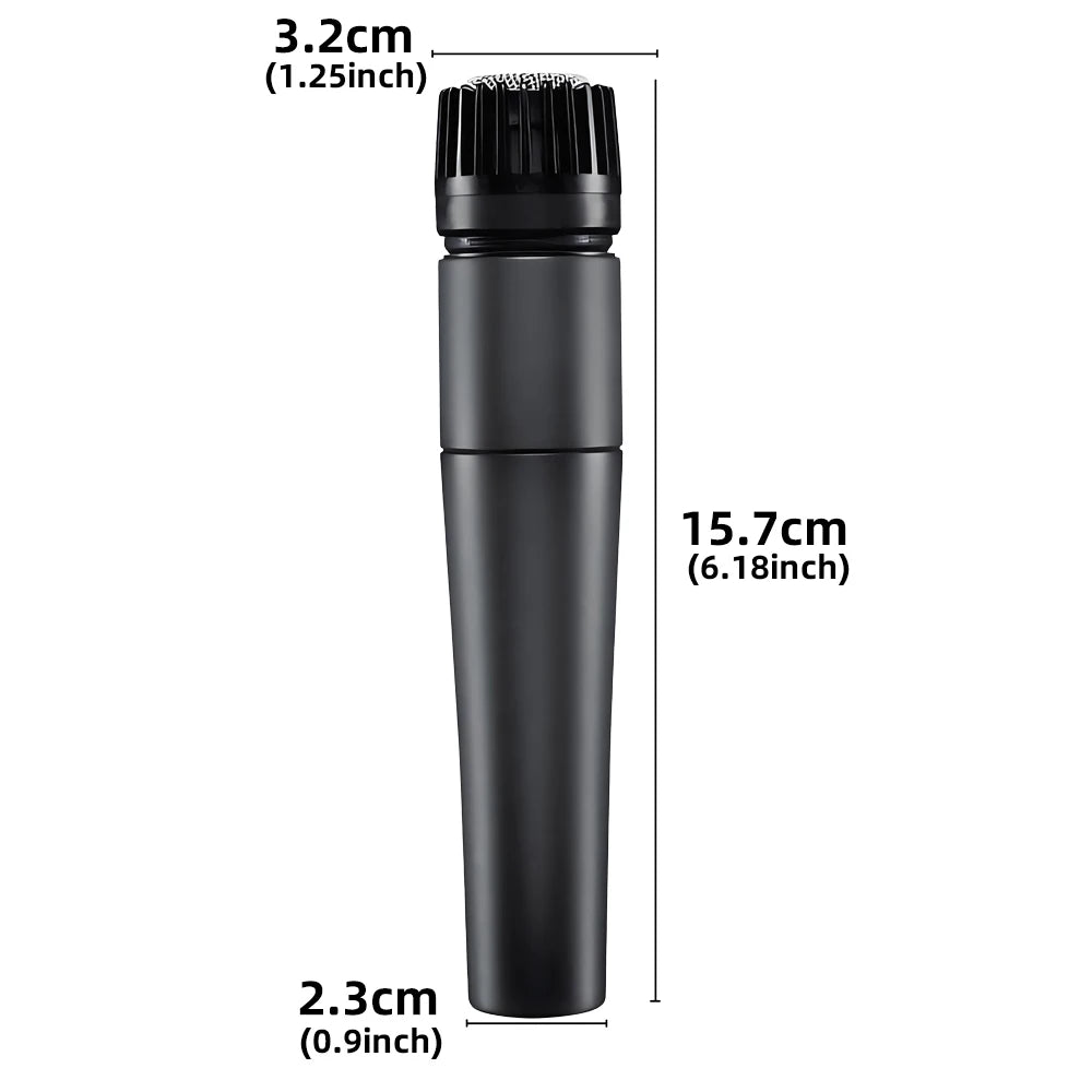 57 Dynamic Instrument Microphone - Professional Quality and Versatility for Live Performances and Recording
