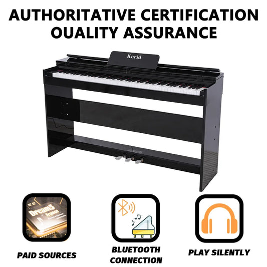 Same Brand P-125-128 Electric Digital Piano Keyboard Professional Electronic 88 Keys Weighted Teclados For Concert Stage