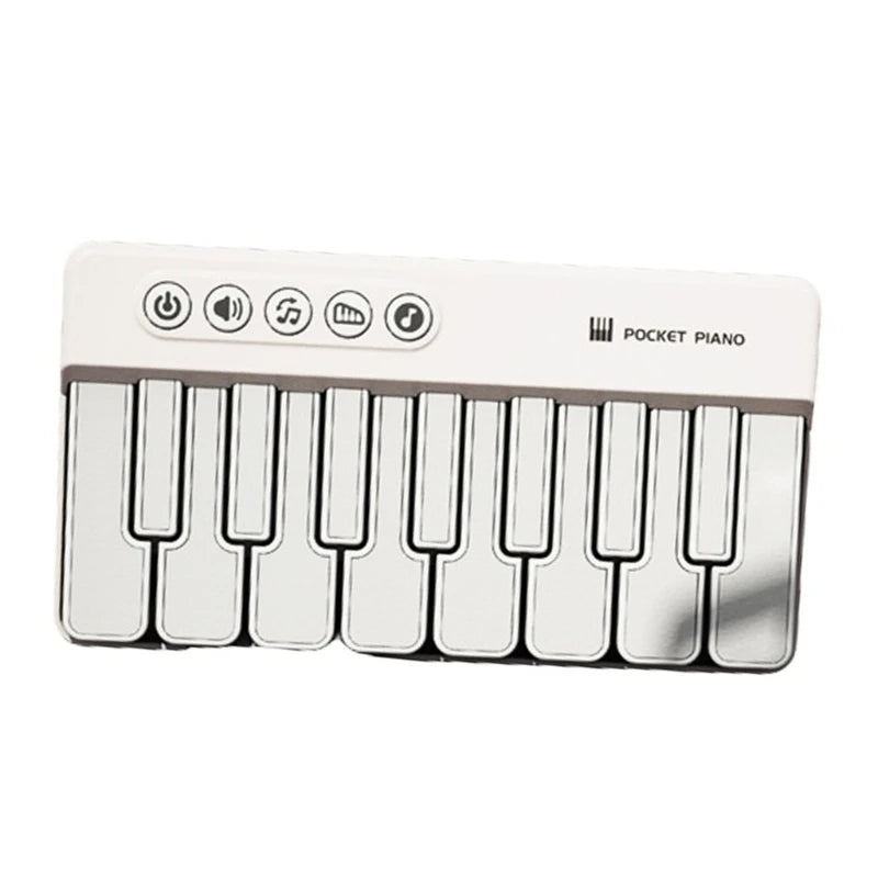 Musical Learning Toy Piano for Portable Design Enhances Creativity While Building Basic Music Knowledge with ABS Texture