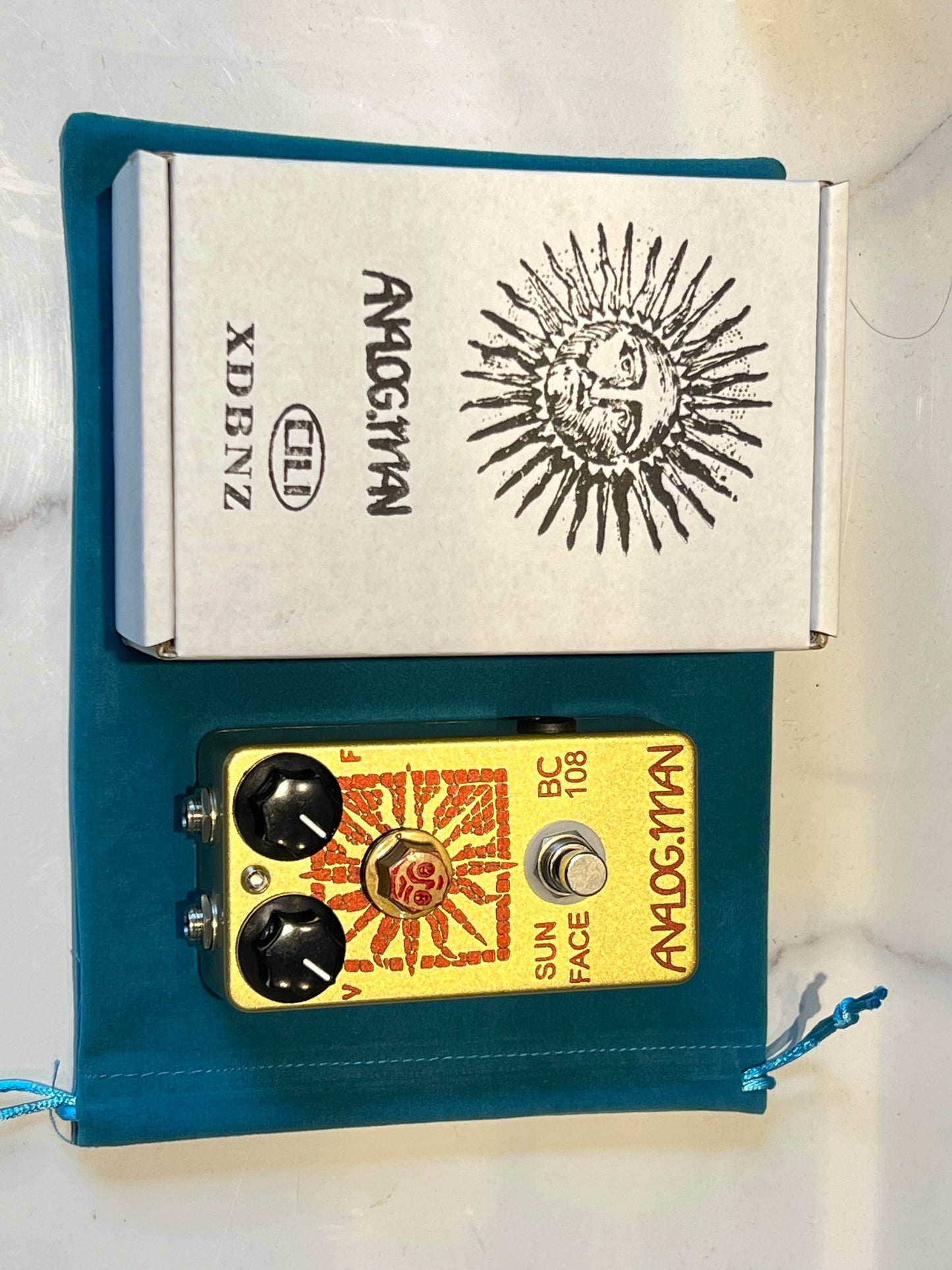Guitar effector  FUZZ  BLUESPRINT 1981 stompbox guitar pedal overdrive effector overdrive pedal guitar effects pedal