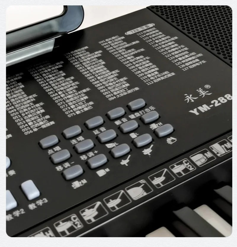 61 Key Electronic Piano Keyboard Introduction Learn Professional Electronic Piano Electric Musical Instrument Electronic Organ