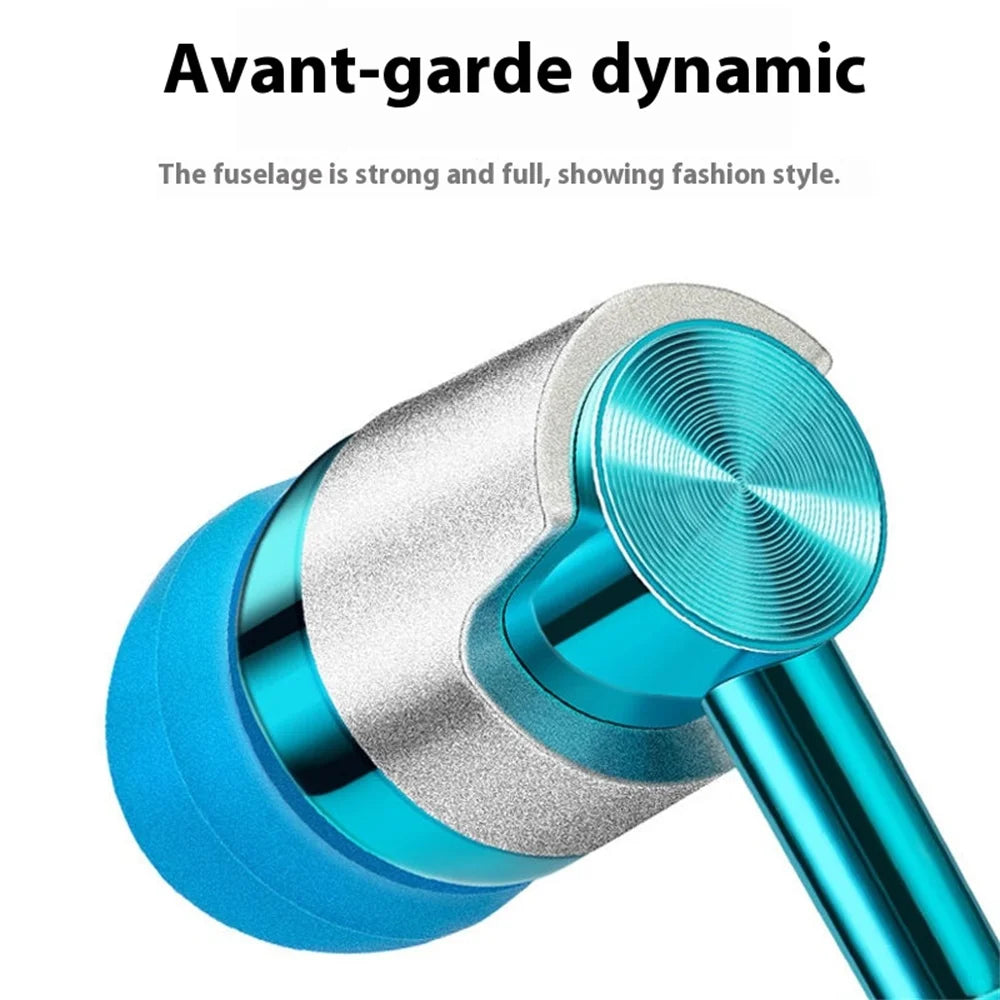 Wired In-ear Earphone In Ear Noise Cancellation Ergonomic Design Stereo Sports Music Headphones For Mobile Phone Everyday Use