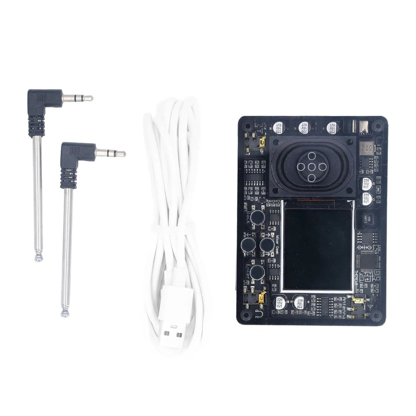 Theremin 70 Tones 20 Instrument Types Dynamic Screen Display Electronic Music Instrument with Type C Interface Type C Theremin